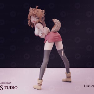 Liliruca Arde Danmachi Anime Doll AoS war games Dungeons Proxy Descent Role Dragons Descent RPG Tabletop nsfw Pink Studio