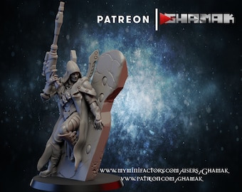 Scout Space Elf Ranger Sniper Assassin OlderOne AoS SCIFI wargames Role Playing Dungeons And Dragons Proxy Descent Tabletop RPG Tabletop Ghamak Pizzo