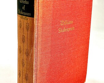 1937 The Works of William Shakespeare Book