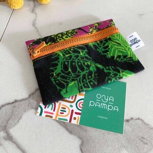 Porte-Monnaie en Tissu - Modèle Jungle Colorée | Oya Pampa