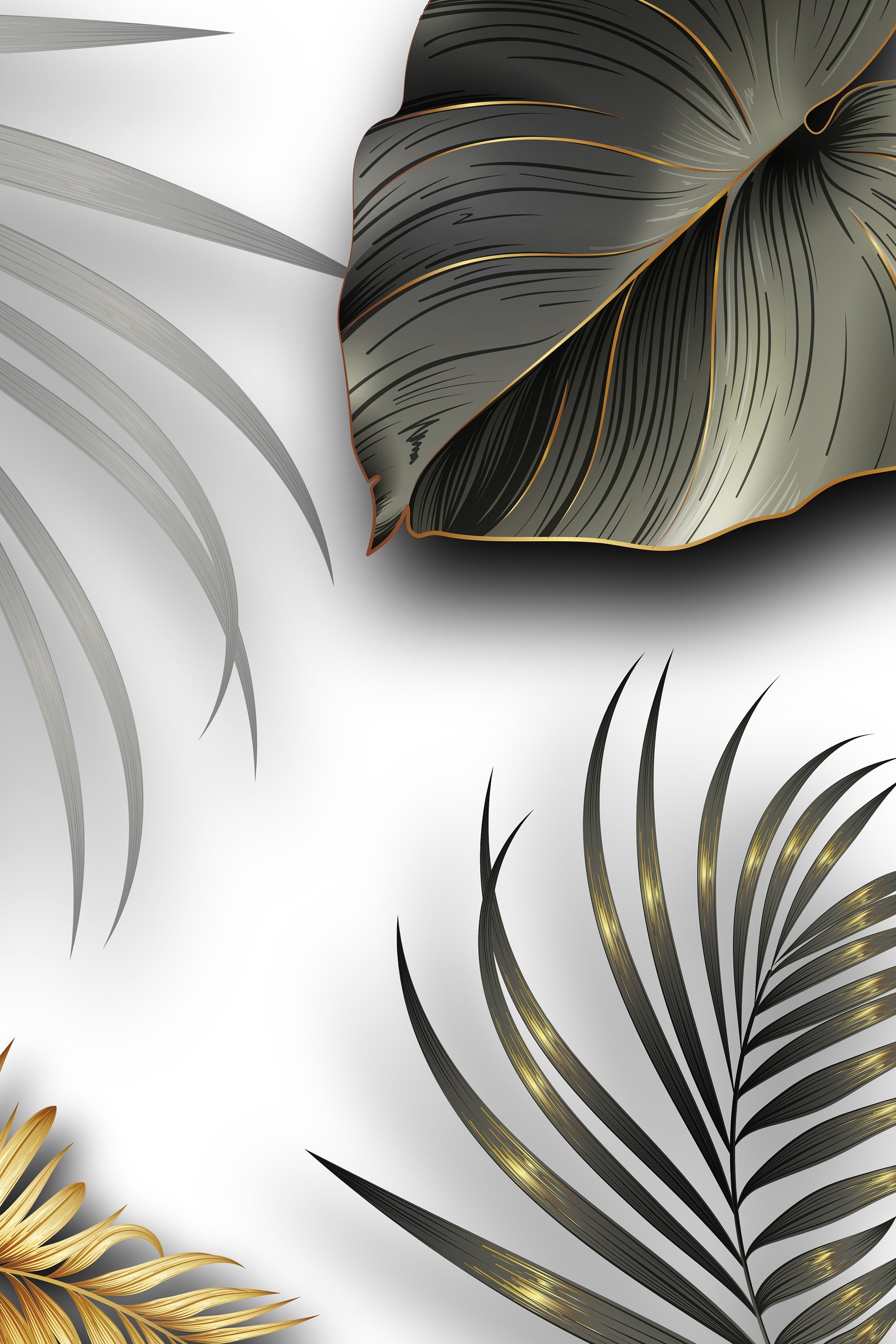 Wall Art Set of Three Marble Digital Downloads Typography Etsy