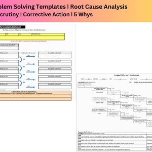 Onenote Rcca Problem Solving Template 30+ Problem Solving Templates ǀ Root Cause Analysis ǀ 5 Whys ǀ Project ...