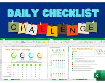 Daily Checklist Challenge (Digital Download)