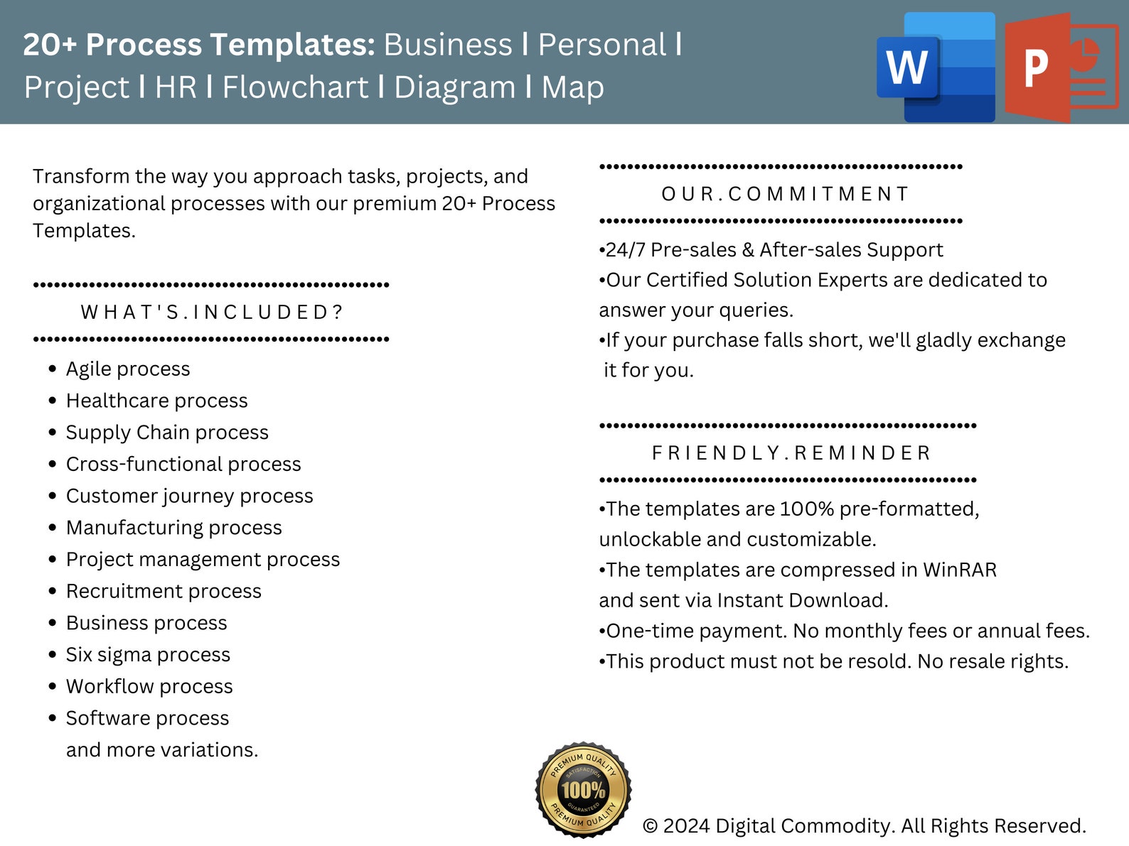 20+ Process Templates: Business ǀ Personal ǀ Project ǀ HR ǀ Flowchart ǀ ...