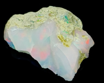 Natural Ethiopian Opal Rough – Welo Fire Opal Gemstone (8 Carat)