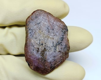 Natural Red Ruby Rough Specimen, Healing Crystal, 103 Carat