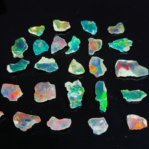 Ethiopian Opal Rough Ethiopian Opal Rough, Welo Opal Rough, Natural Opal Rough, Fire Opal Rough Opal Rough Gemstone, 8mm To 16mm