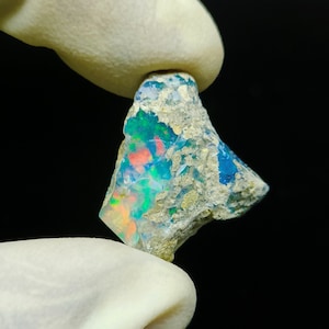 12 Carats, AAA+ Natural Ethiopian Opal Rough, Welo Opal Rough, Natural Opal Rough, Fire Opal Rough, Opal Rough Gemstone, Big Opal Rough