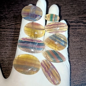 1. Kg Lot Amazing AAA+ Quality flourite Loose stone for Pendant- Flourite cabochon - fluorite gemstone - fluorite cab - fluorite Mix shape