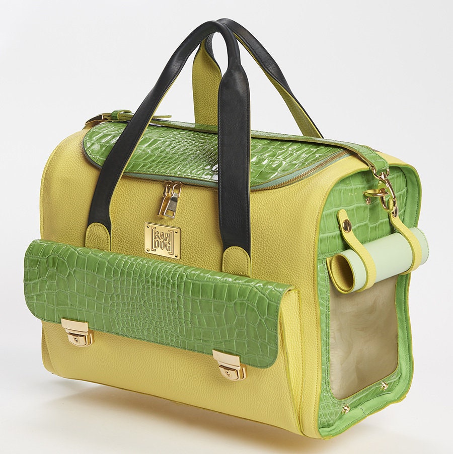 Rigid Genuine Leather Dog Carrier / Elegant Dog Bag / Pet Etsy