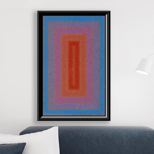 Untitled (Annual Edition) - Richard Anuszkiewicz | Modern Abstract Digital Download Artwork Print Wall Art Painting Printable Poster Decor