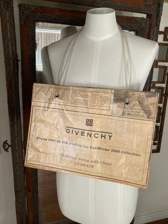 Vintage 2000 Ephemera Tote Bag Purse . Givenchy N… - image 1