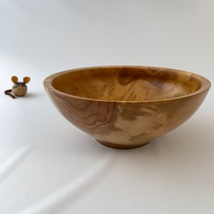 Cherry Wooden Serving Bowl