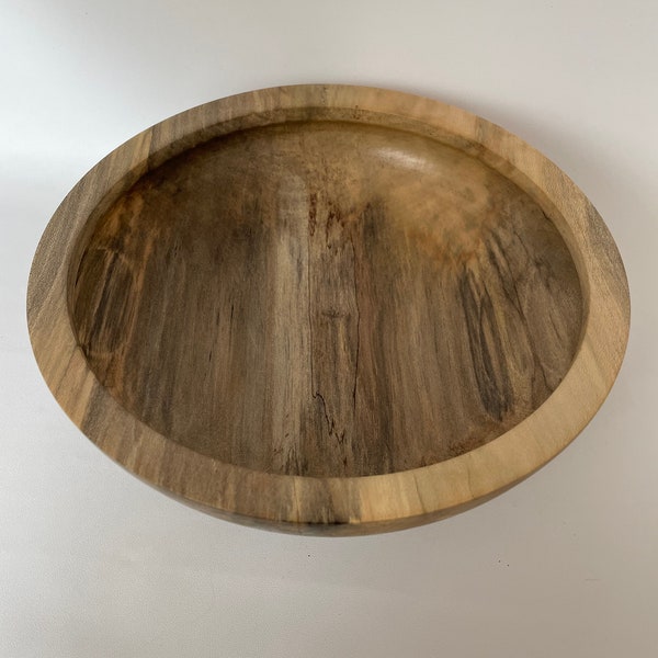 Gepalmde magnolia handgemaakte houten gedraaide kom
