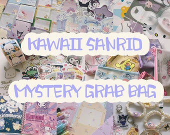 Kawaii Mystery Bag/Box/Bundle | Stationery, Journaling, Hair Accessories, Kawaii Gifts, Japanese Anime, Cute little things