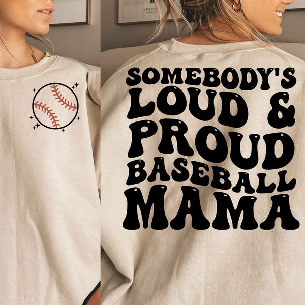Somebodys loud and proud baseball mama svg, trendy baseball svg, trendy baseball png, baseball mom svg, baseball mama svg, baseball mama png