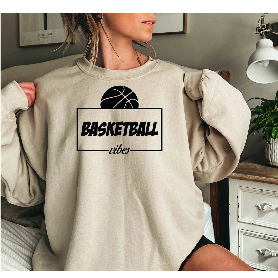 Basketball Vibes Svg Basketball Fan Svg Basketball Svg Etsy