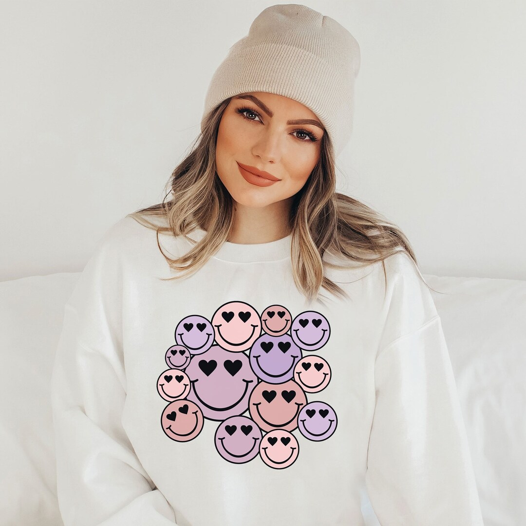 Love Happy Face Group SVG PNG Love Happy Face Svg Love Happy Face Png ...