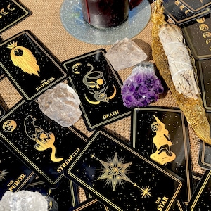 TAROT DECK 78 Cards, Beginner Tarot, Wheel Of Fortune, Unique Tarot Deck, Tarot Reading,  Tarot Guidebook,  Bestselling Tarot