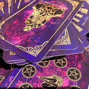 Bestseller Tarot deck, Tarot Deck 78 Cards, Wheel Of Fortune, Cute Tarot Deck, Unique Tarot Deck, Indie tarot deck