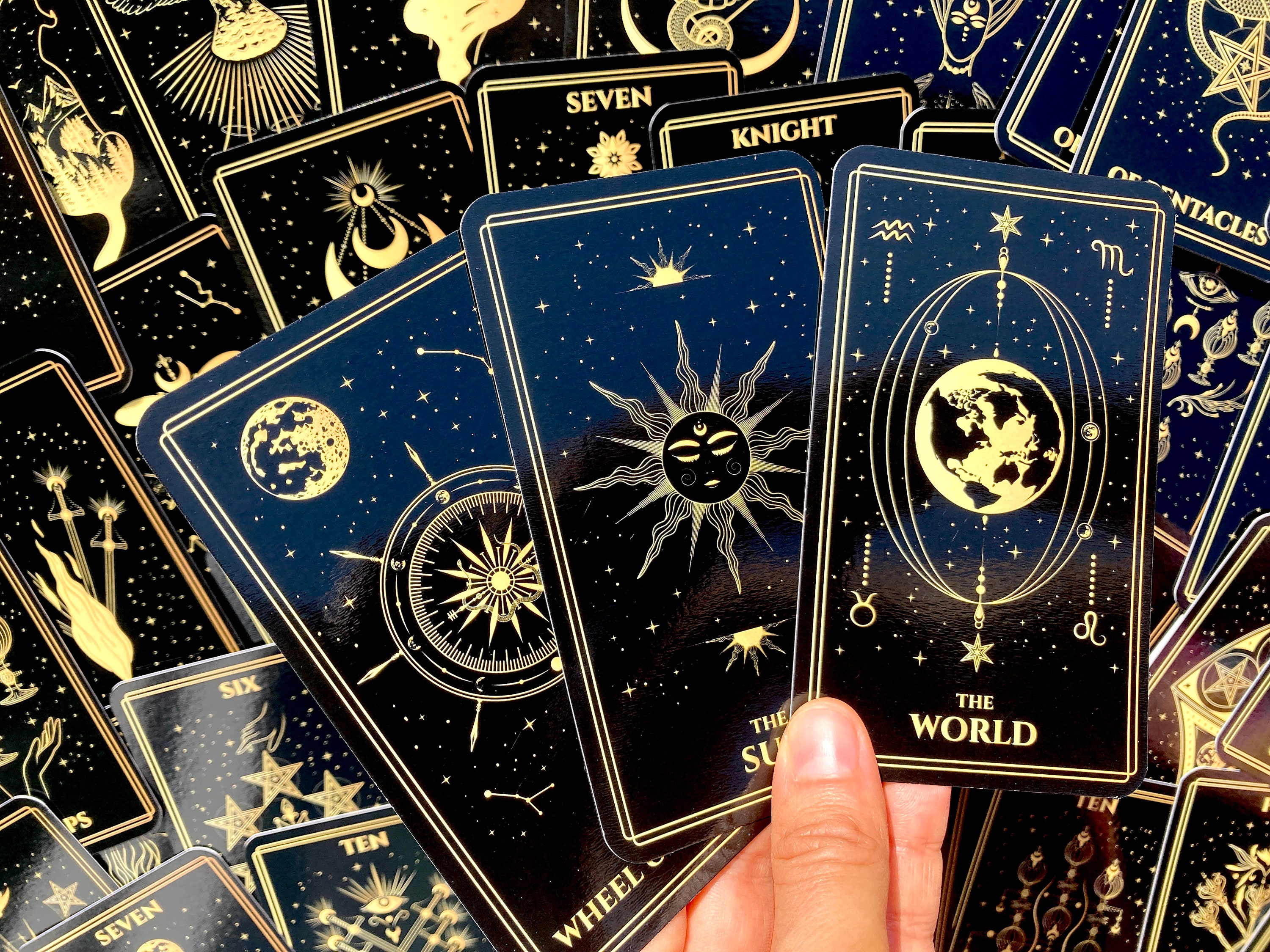 Tarot Deck 78 Cards Custom Tarot Wheel of Fortune Tarot - Etsy Canada Tarot Deck 78 Cards Custom Tarot Wheel of Fortune Tarot - Etsy Canada