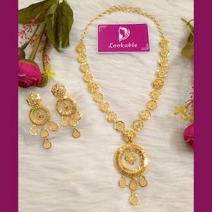 24 carat gold plated Indian/Pakistani/Dubai/Kuwaiti/African jewellery