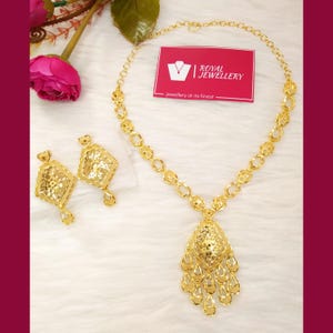 24 carat gold plated Indian/Pakistani/Dubai/Kuwaiti/African jewellery