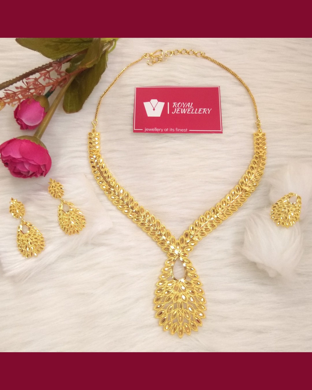 24 Carat Gold Plated Indian/pakistani/dubai/kuwaiti/african Jewellery