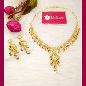 24 carat gold plated Indian/Pakistani/Dubai/Kuwaiti/African jewellery