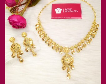 24 carat gold plated Indian/Pakistani/Dubai/Kuwaiti/African jewellery
