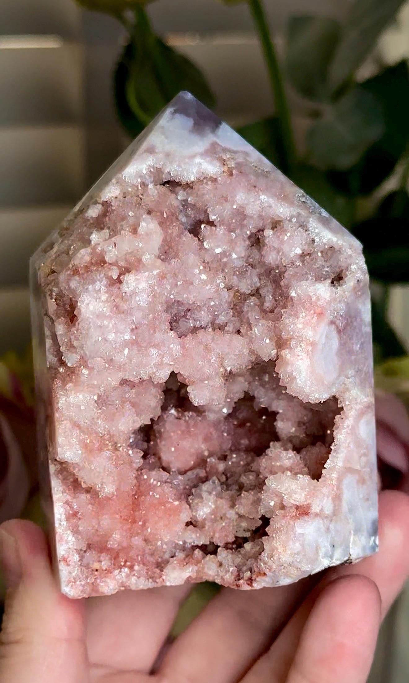 ピンクアメジスト　アメジスト　ブルーアゲート　ドゥルージー入　フリーフォーム ピンクアメジスト アメジスト ブルーアゲート ドゥルージー入