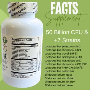 Kefirito Probiotic Kefir Capsules, 50 Billion CFU - 60 Veggie Capsules image 7