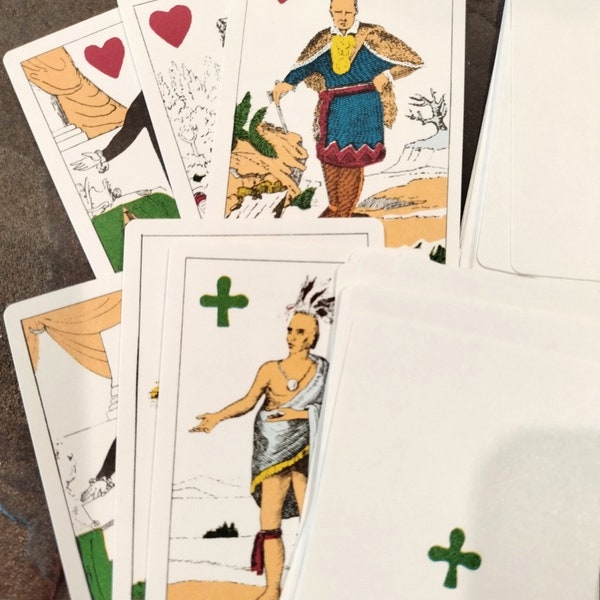 1800s Playing Cards Etsy