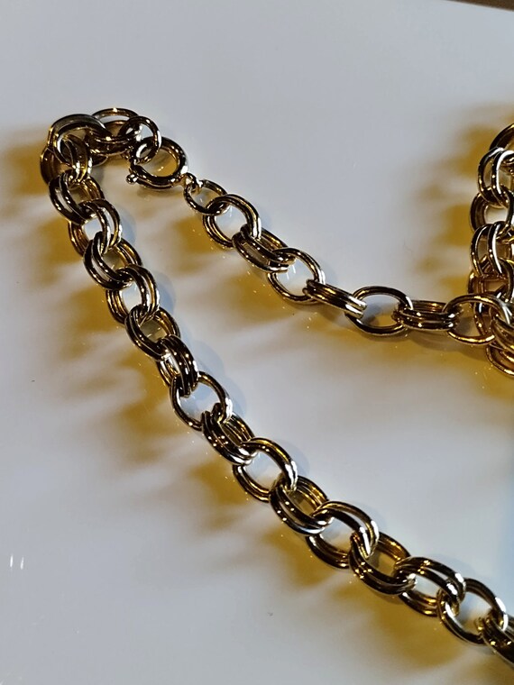 Vintage Kramer Modernist Necklace with Large Stat… - image 8