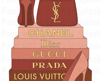 Expensive Purse and Shoes/ Paint kits