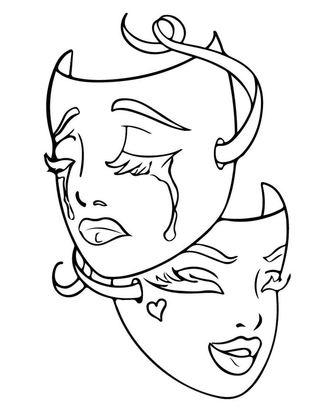 Cry Now Laugh Later Faces Etsy cry-now-laugh-later-faces-etsy