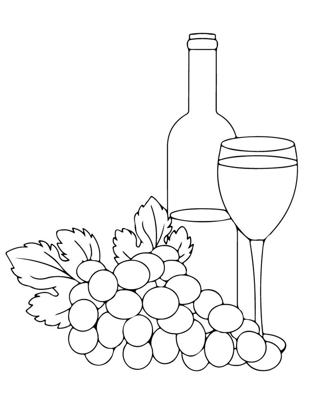Grapes and Wine - Etsy
