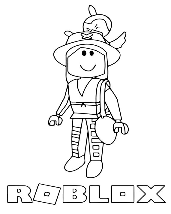 Nada pra fazer? Faça um desenho de seu avatar no roblox!