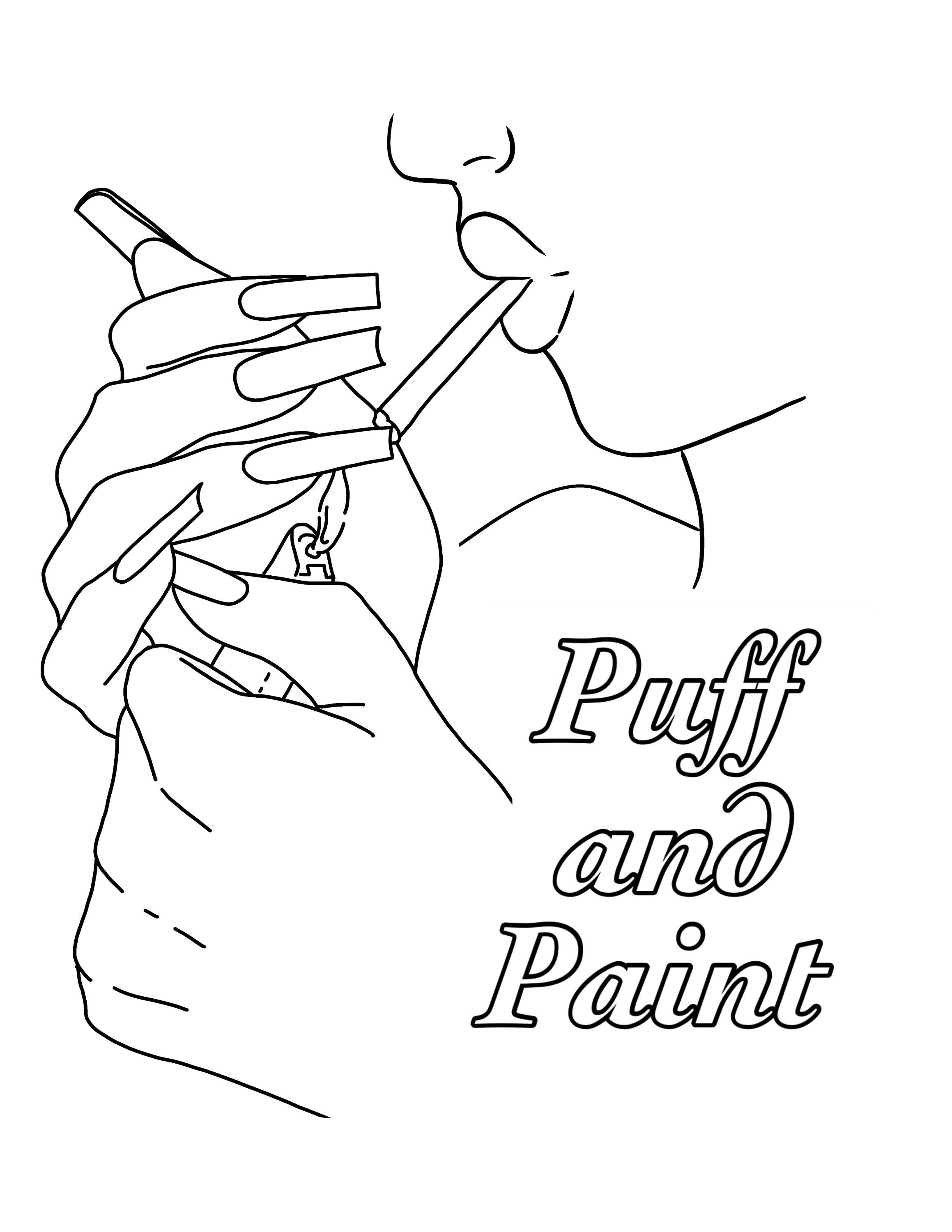 Puff Paint Plant Lady – Olifinn's