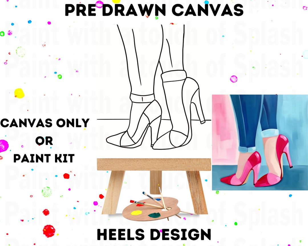 Heel Layout Heel Design - Etsy