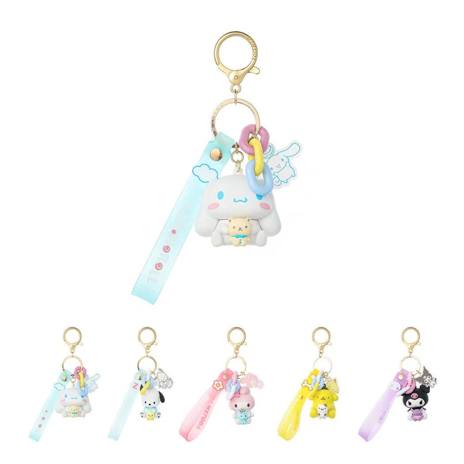 Official Sanrio X Miniso Character Keychain / Keyring With Etsy Australia