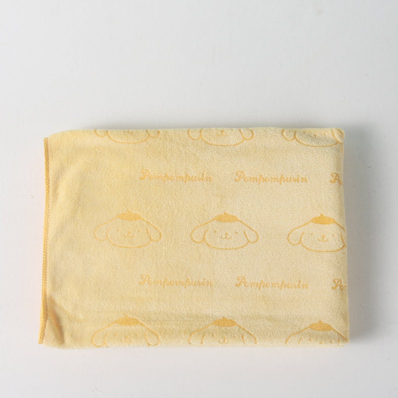 Authentic Sanrio X Miniso Character Microfiber Bath / Body / Etsy