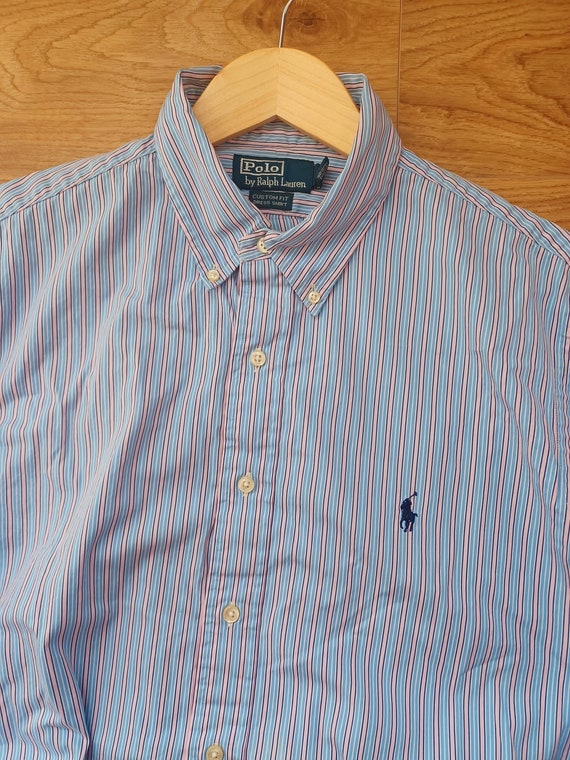 Tall Custom Fit Dress Mens Shirt Size 