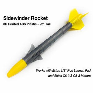 Sidewinder Rocket - Flying Model Rocket