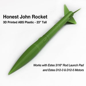 Honest John - Flying Model Rocket