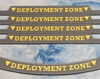 Customizable Color Deployment Zone Markers