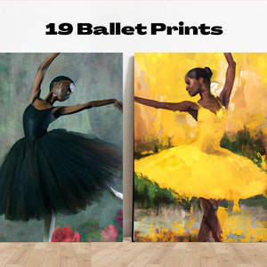 Ballet art gifts, once upon a time, ballet dance teacher gifts, feminine wall art, ballet team art gift, dancer gift, dance poster