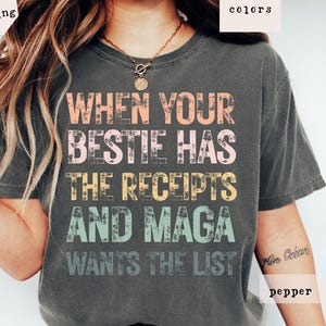 What List? Jeffrey Epstein and Donald Trump Shirt, Epstein gag gift, Jeffrey Epstein Shirt, Donald Trump Shirt, USA Shirt, Patriotic Shirt