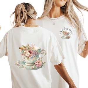 Its a Tea Shirt Tea Lover Gift Shirt Tea Addict Shirt It&#39;s a Tea Shirt Tea Drinker Boho Gift Funny Tshirt with Sayings Hipster Shirt