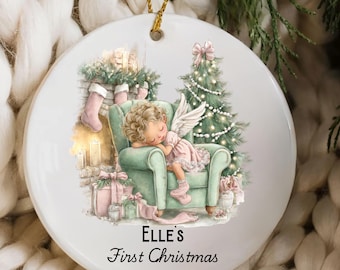 Personalized Baby's First Christmas Ornament, Keepsake Gift